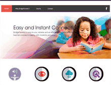 Tablet Screenshot of bridgeparents.com